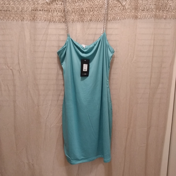 🔥 NWT Fashion Nova Yareli Double Lined Mini Dress Women's Size 2X - Picture 5 of 6